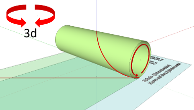 Differential Geometry; Curves in space; Cylinder, helix; Surface and corve - unwrapping to plane